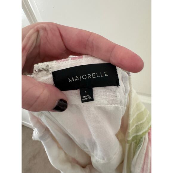 Majorelle Electra Pastel Halter Style Midi Dress Small - Picture 5 of 5